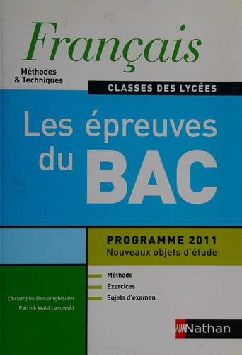 Français, méthodes & techniques, classe des lycées
