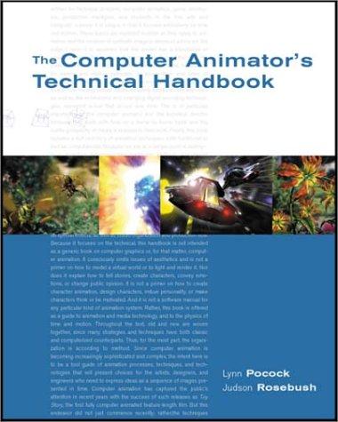 The computer animator's technical handbook by Lynn Pocock, Judson Rosebush cover