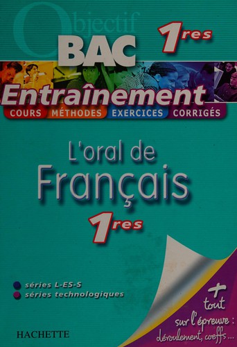 L'oral de français 1res, séries L-ES-S et séries technologiques by Isabelle de Lisle cover