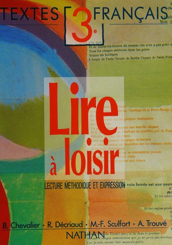 Lire à loisir by Brigitte Chevalier cover