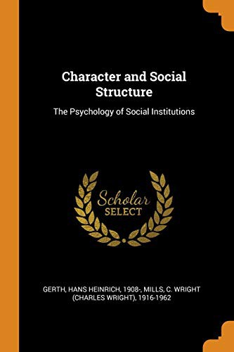 Character and social structure