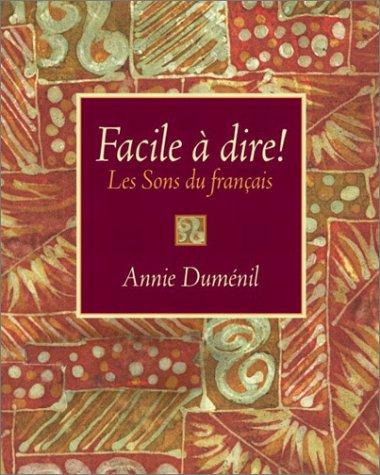 Facile à  dire! by Annie Duménil cover