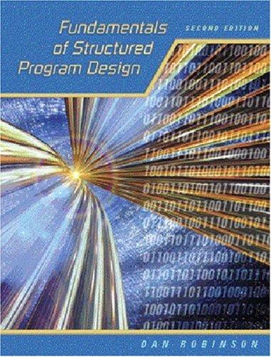 Fundamentals of Structured Program Design