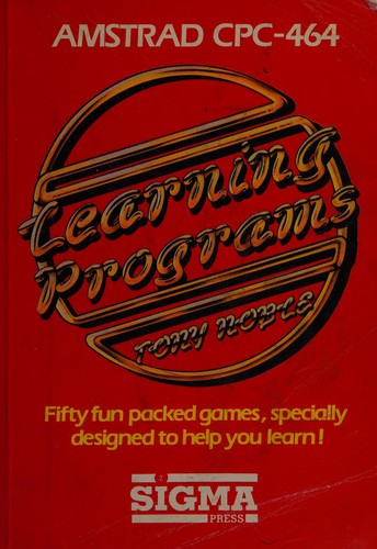 Amstrad CPC-464learning programs