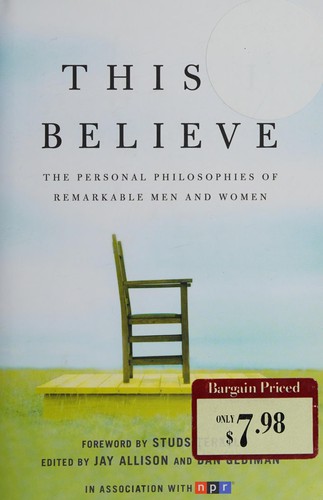 This I believe