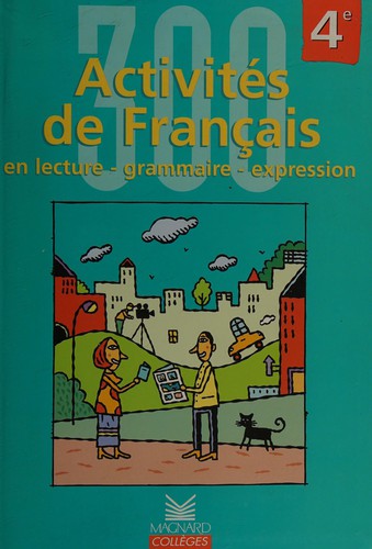 300 activités de français en lecture-grammaire-expression by Florence Randanne cover
