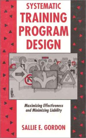 Systematic training program design