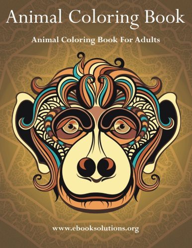 Animal Coloring Book by eBook Solutions cover