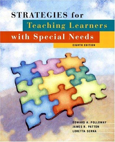 Strategies for teaching learners with special needs