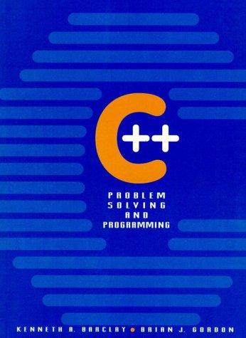 C, problem solving and programming