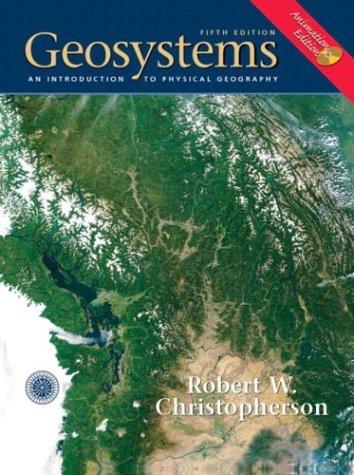 Geosystems Animation Edition by Robert W. Christopherson cover
