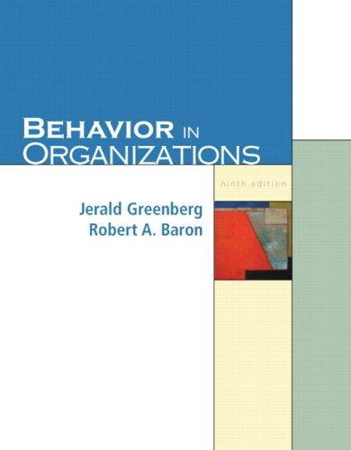 Behavior in organizations