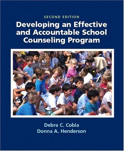 Developing an effective and accountable school counseling program