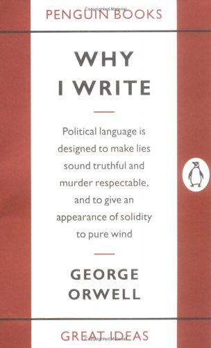 Why I Write