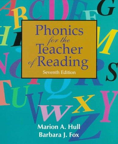Phonics for the teacher of reading