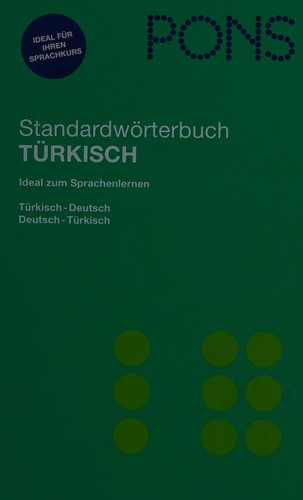 PONS Standardwörterbuch Türkisch - Deutsch, Deutsch - Türkisch by Osman Nazım Kıygı cover