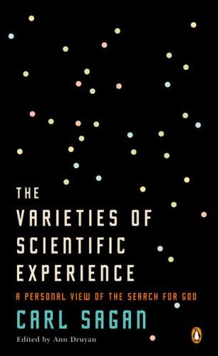 The Varieties of Scientific Experience by Carl Sagan cover