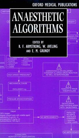 Anaesthetic algorithms