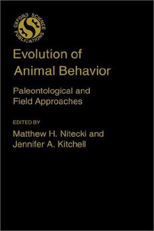 Evolution of animal behavior by Matthew H. Nitecki cover