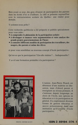Les parents dans l'école--