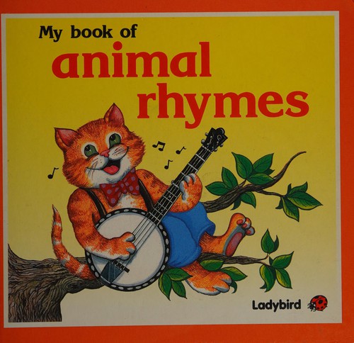 My book of animal rhymes by Amye Rosenberg cover