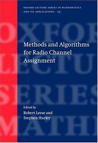 Methods and algorithms for radio channel assignment