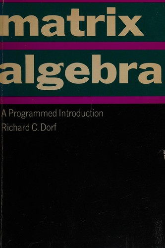 Matrix Algebra