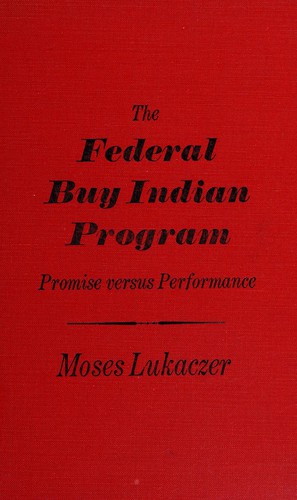 The Federal Buy Indian program