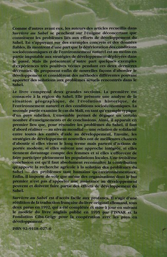 Survivre au Sahel