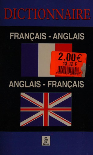 Dictionnaire français-anglais anglais-français french-english english-french by  cover