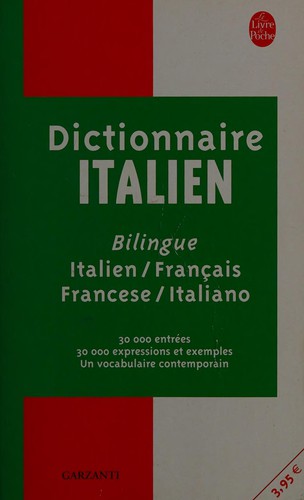 Dictionnaire de poche italien by Silvio Riolfo Marengo cover