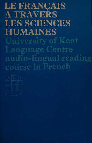 Le Francais a travers les sciences humaines by Raymond Coulon cover