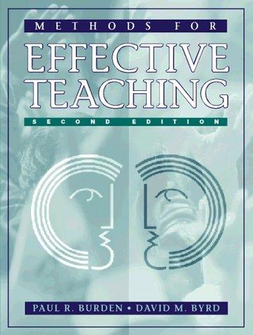 Methods for effective teaching