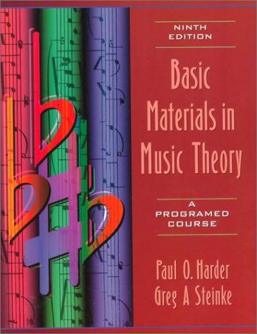Basic materials in music theory