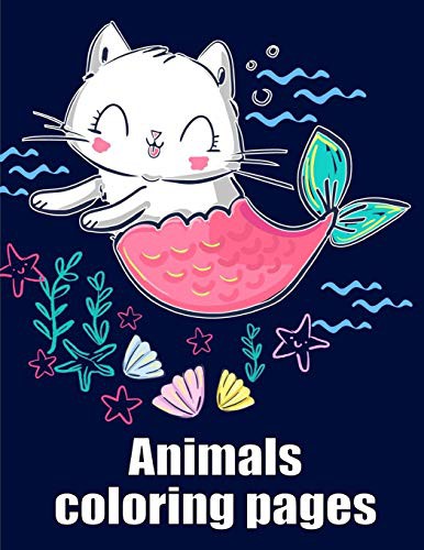 Animals coloring pages by Creative Color cover