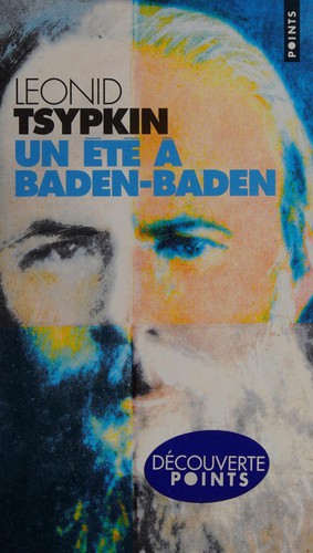 Un été à Baden-Baden by Leonid T͡Sypkin cover