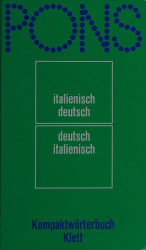 PONS Kompaktwörterbuch by Birgit Klausmann cover