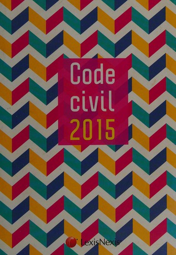 Code civil 2015 by France cover