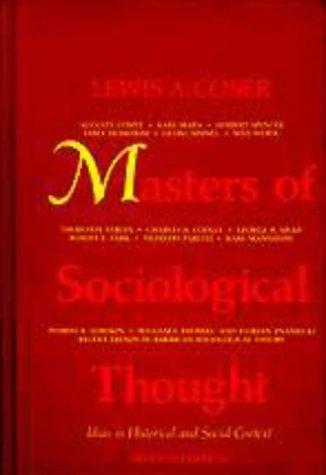 Masters of sociological thought