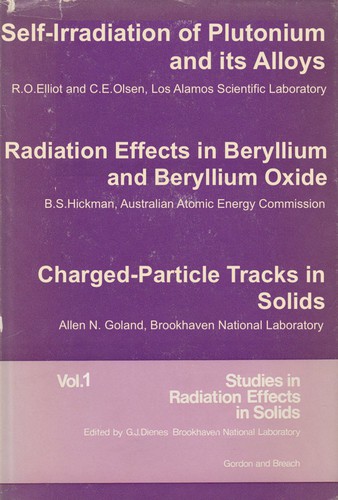 Studies in radiation effects on solids
