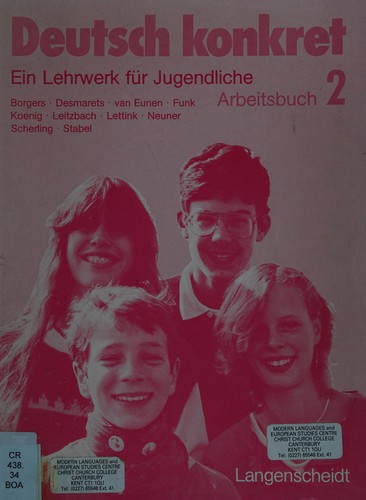 Deutsch konkret by G Neuner, P Desmarets, H Funk, M Kruger, T Scherling cover