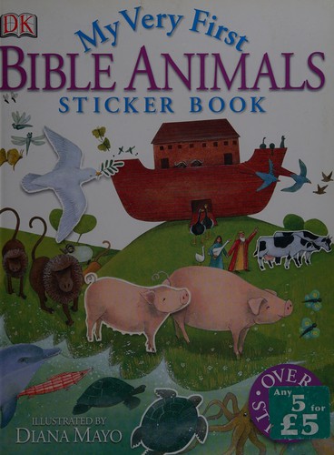 My very first Bible animals sticker book by Diana Mayo cover