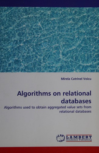 Algorithms on relational databases