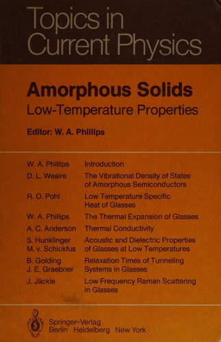 Amorphous solids