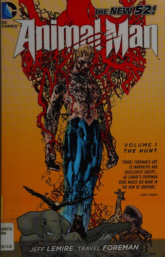 Animal Man volume 1 by Jeff Lemire cover