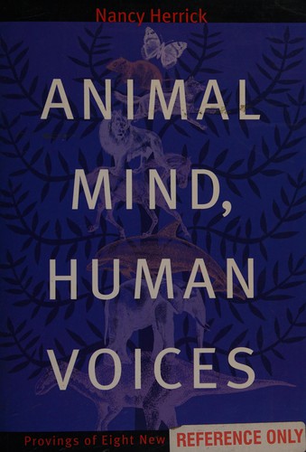 Animal Minds Human Voices by Nancy Herrick cover
