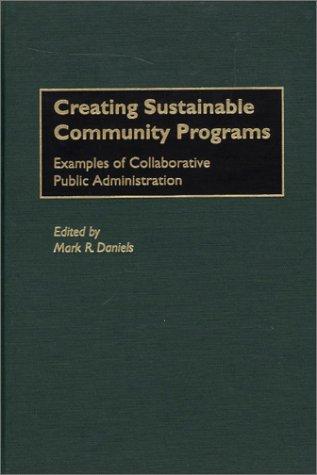 Creating Sustainable Community Programs