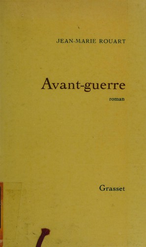 Avant-guerre