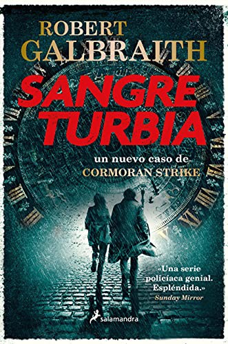 Sangre turbia / Troubled Blood by J. K. Rowling cover