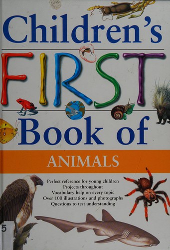 Children's first book of animals by Neil Morris cover
